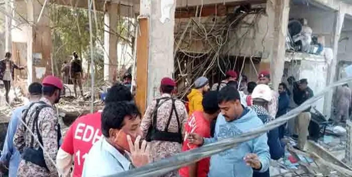24 کشته و زخمی در انفجار خط لوله گاز در کراچی