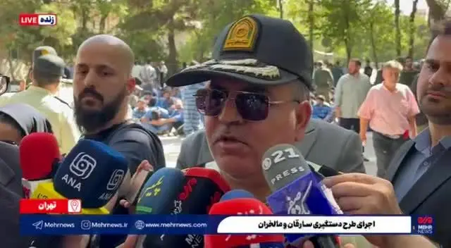 ببینید | جزئیات دستگیری ۱۴۵ سارق خشن موبایل و منزل و ۱۵ مالخر توسط پلیس آگاهی تهران بزرگ