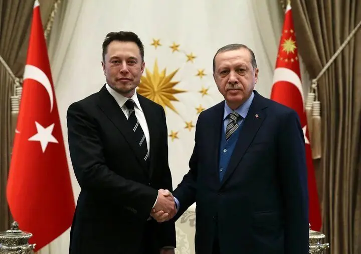 درخواست اردوغان از ایلان ماسک: راه‌اندازی کارخانه تسلا در ترکیه