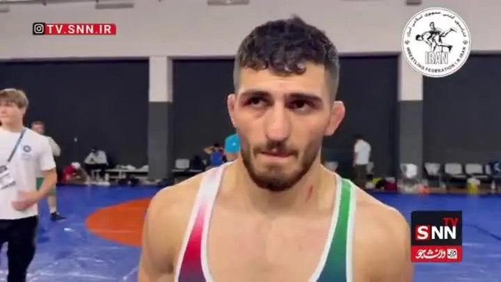 ببینید| صحبت های محمد نخودی پس از کسب پنجمین مدالش در رقابت های جهانی