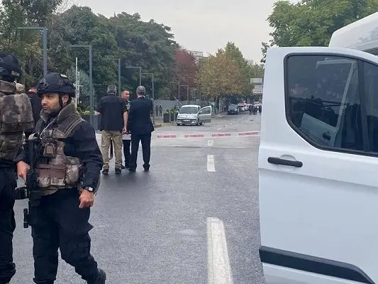 حمله انتحاری علیه وزارت کشور ترکیه در آنکارا