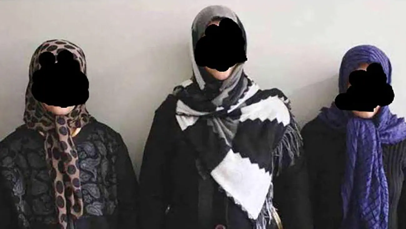 3 خواهر خشن به تله پلیس افتادند