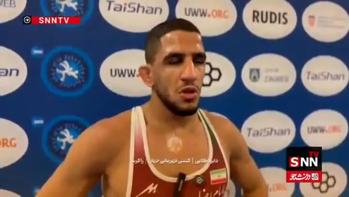 ببینید| رحمان عموزاد پس از صعود به فینال: فردا شب در فینال با تمام وجودم می جنگم تا دل مردم ایران را شاد کنم