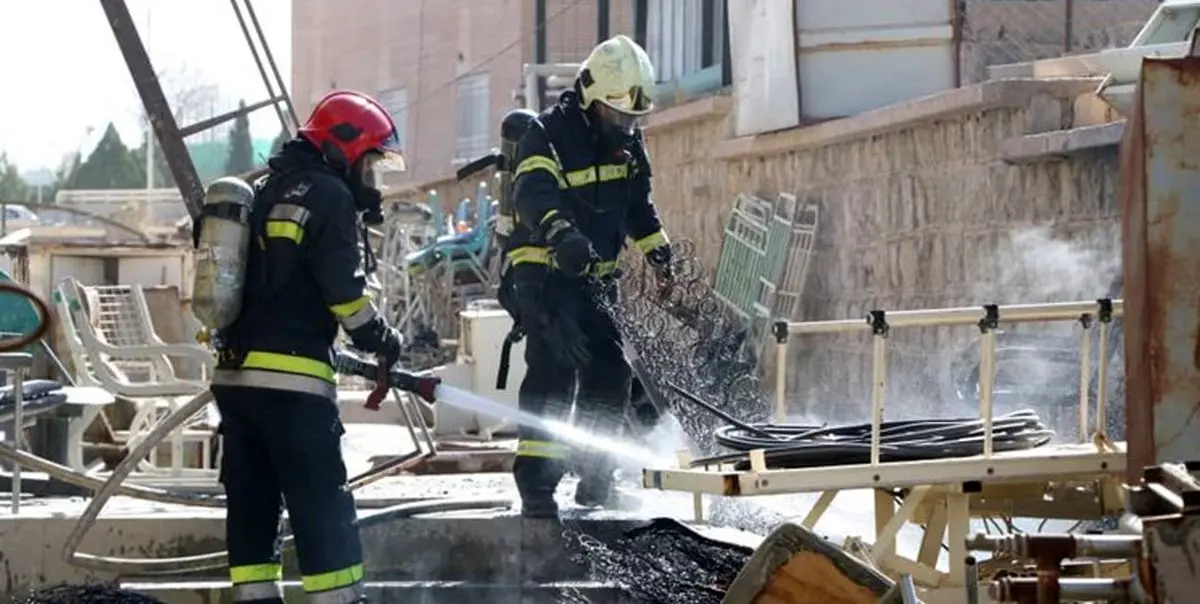 آتش‌سوزی مرگبار یک ساختمان مسکونی در شمال تهران