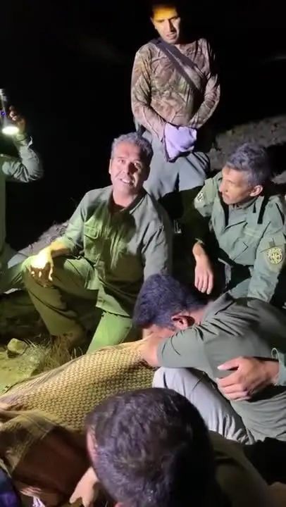 ببینید | لحظۀ دردناک پیداکردن پیکر شهید محیط‌زیست