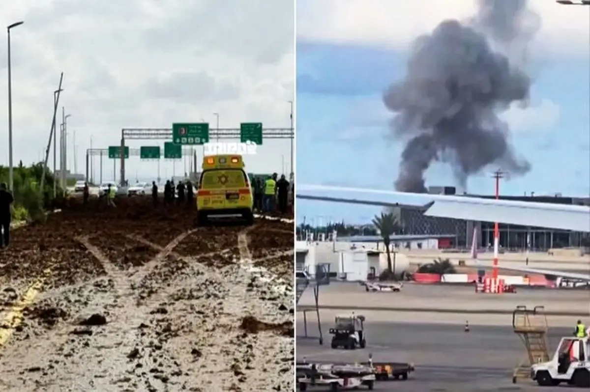 حمله موشکی از یمن به اراضی اشغالی