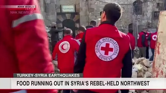 مواد غذایی در مناطق زلزله‌زده سوریه دارد تمام می‌شود