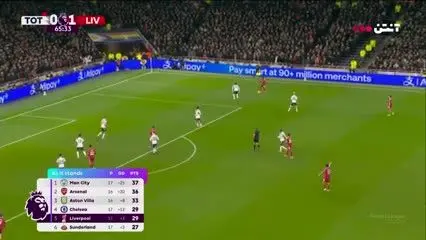 ببینید| خلاصه بازی تاتنهام مقابل لیورپول