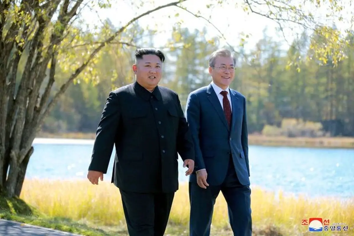 نامه‌نویسی رهبران دو کره برای یکدیگر