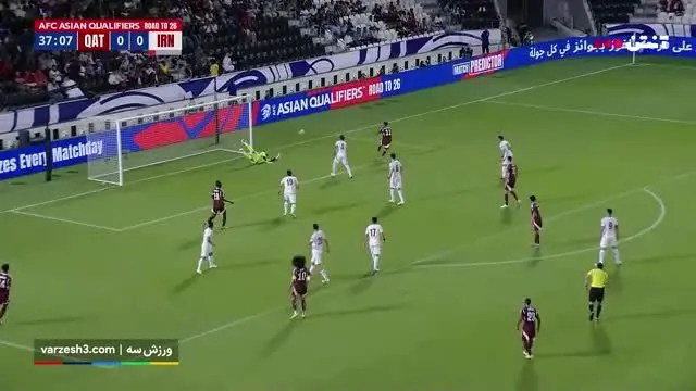 ببینید| خلاصه بازی قطر مقابل ایران 