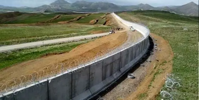 96 کیلومتر از دیوار مرزی ایران و ترکیه تکمیل شد