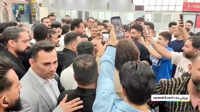 ببینید| استقبال شیرازی‌ها از هادی چوپان