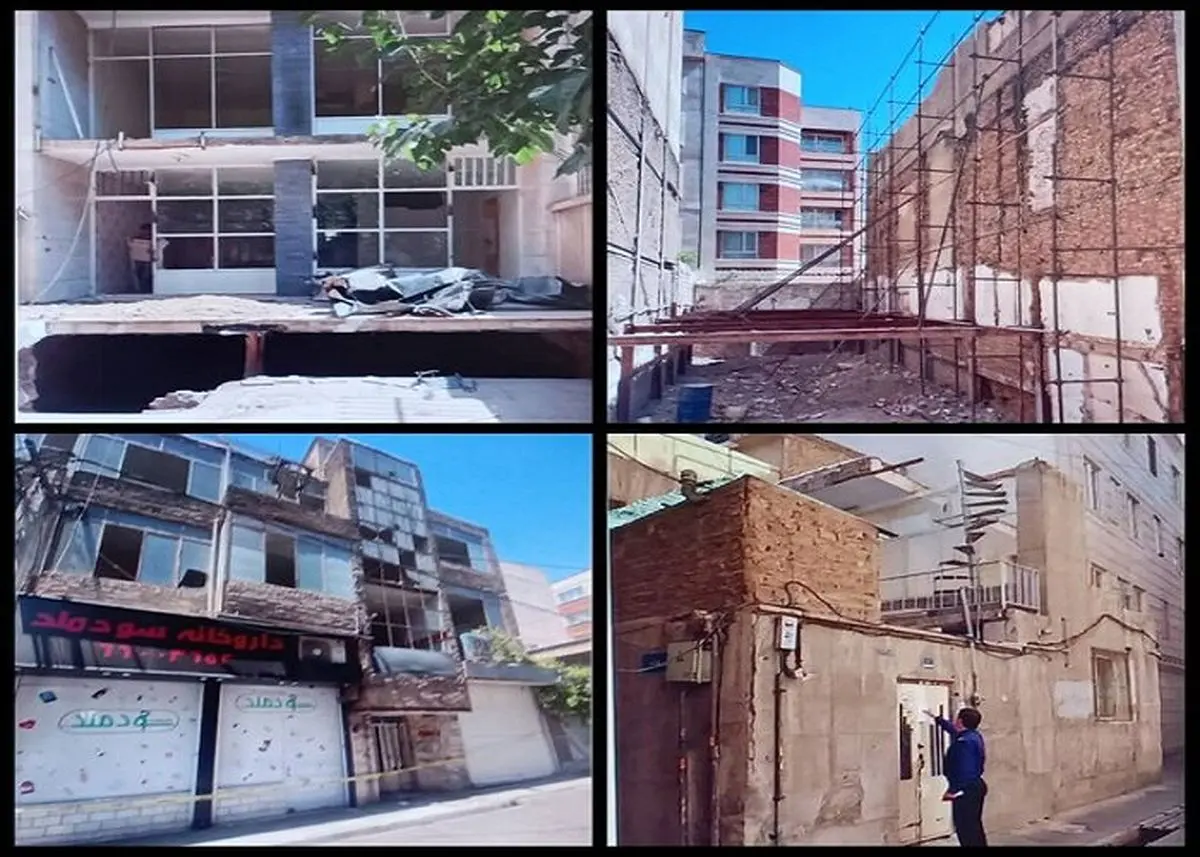 تحویل لیست ساختمان‌های ناایمن به دادگستری تهران