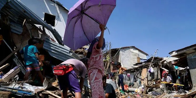 شمار قربانیان طوفان در فیلیپین به 208 نفر رسید