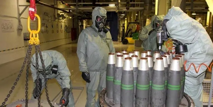 واشینگتن تا پاییز ۲۰۲۳ سلاح‌های شیمیایی خود را منهدم می‌کند