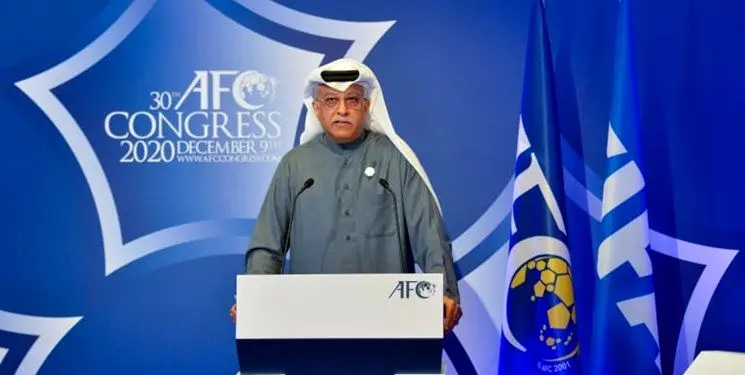 شیخ سلمان برای سومین دوره رئیس AFC شد + عکس