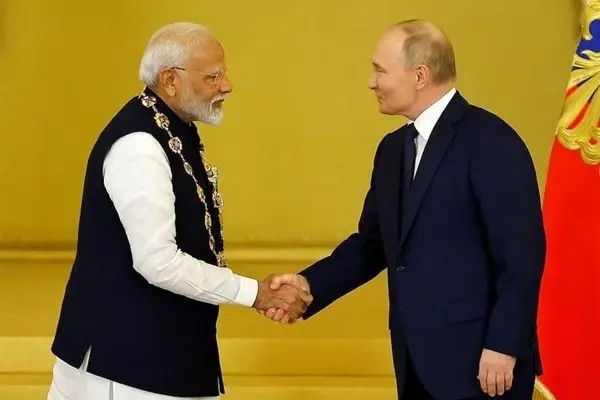 سفر پوتین به هند؛ موازنه قدرت در اوراسیا در حال تغییر است؟/ یک کارشناس: چین یکی از اضلاع مهم مثلث همکاری سه‌جانبه که در صورت تقویت، می‌تواند نقشه ژئوپلیتیک منطقه را دستخوش تحول کند