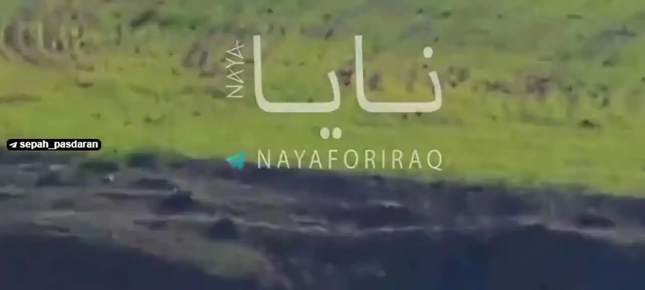 ببینید | حمله پهپادی به مقر گروهک‌های تروریستی کرد مستقر در سلیمانیه عراق