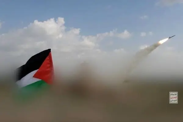 حمله انصار الله یمن به ۲ هدف در فلسطین اشغالی