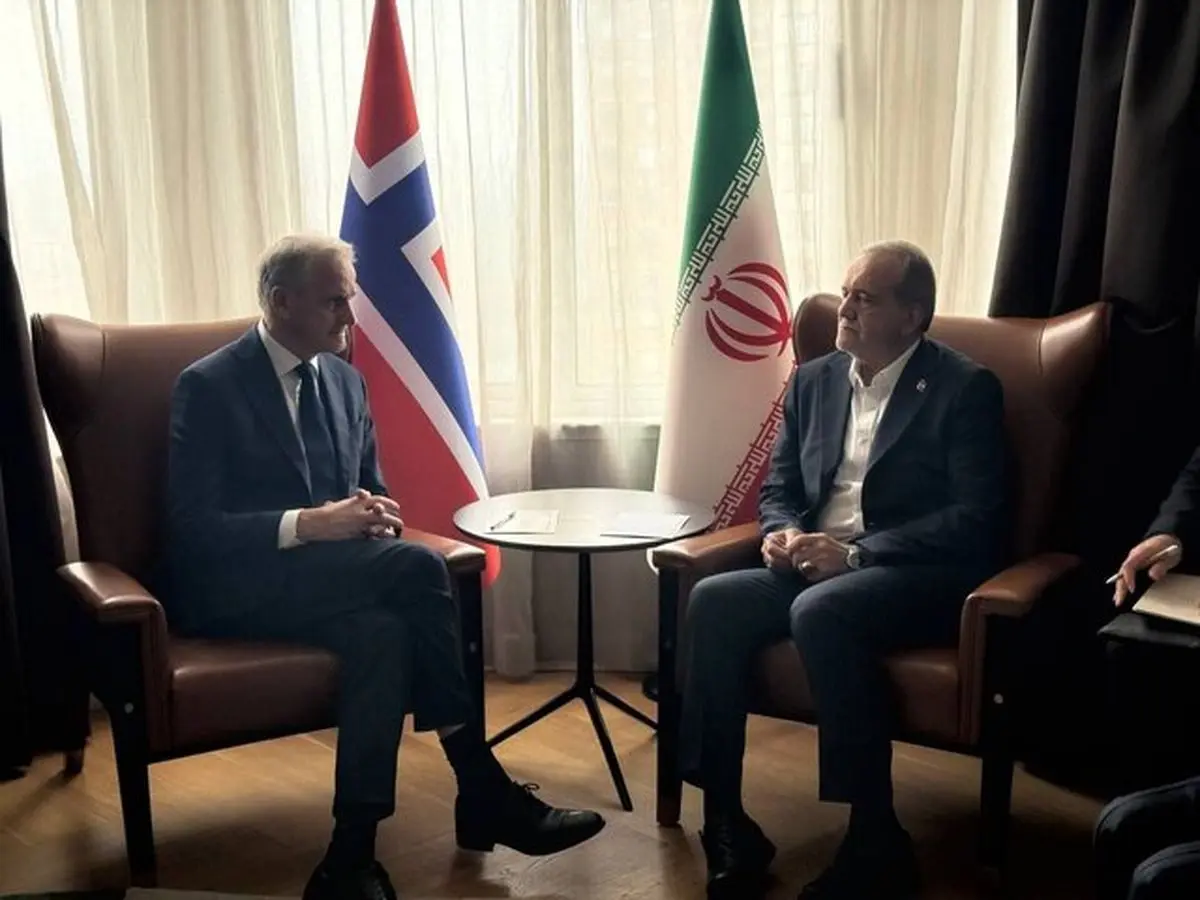 
دیدار پزشکیان و نخست‌وزیر نروژ
