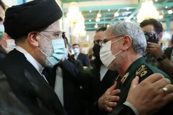 واکنش سردار قاآنی به شهادت رئیس‌جمهور در سانحه هوایی +‌عکس