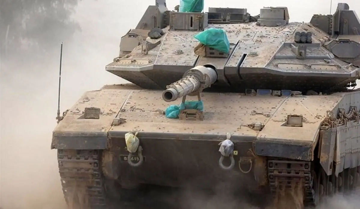 ببینید | حرکت تانک‌های اسرائیلی به سمت غزه + تصاویر