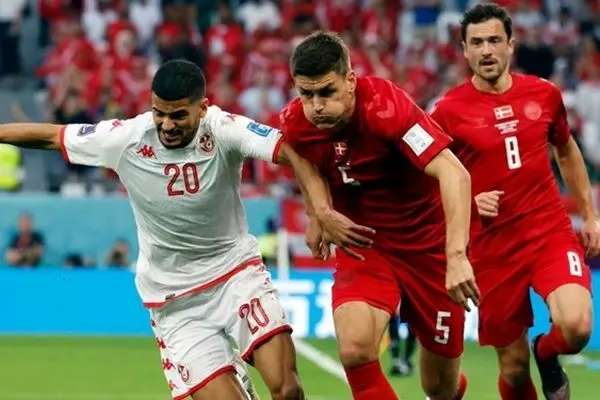 دانمارک صفر - تونس صفر/ اولین بازی بدون گل جام