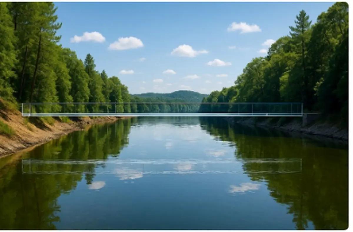 اولین پل نامرئی جهان ساخته شد! / تکنولوژی متامواد، پل‌ها را نامرئی کرد