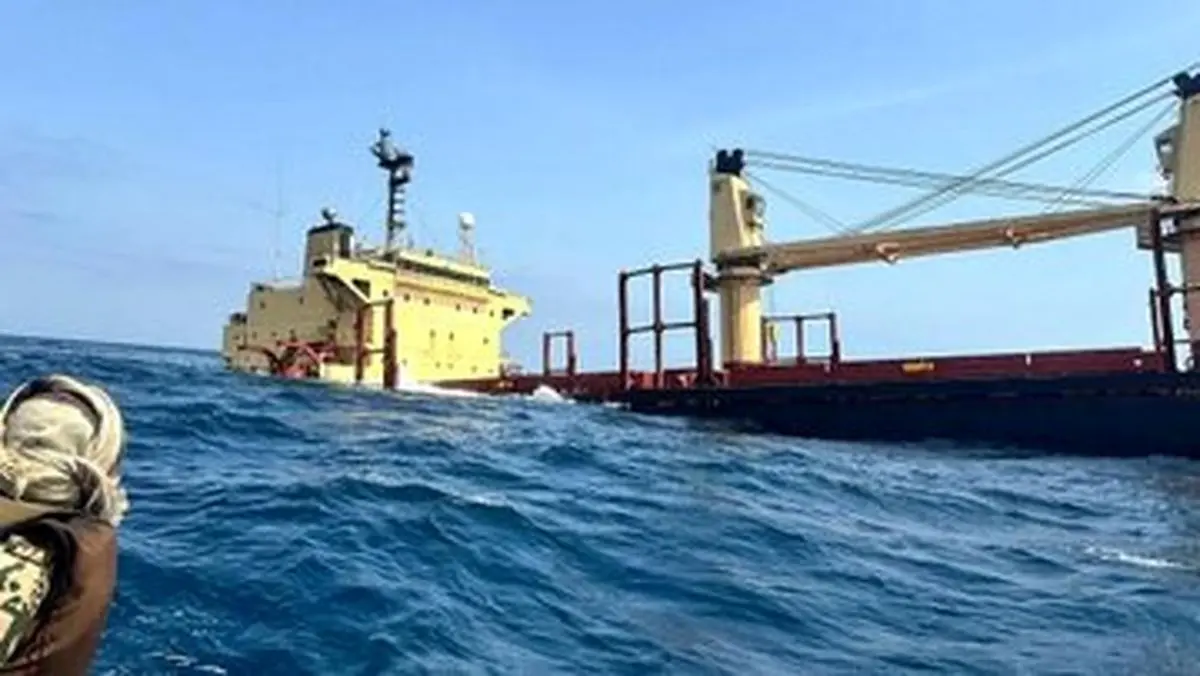 غرق‌شدن کشتی انگلیسی در دریای سرخ تایید شد