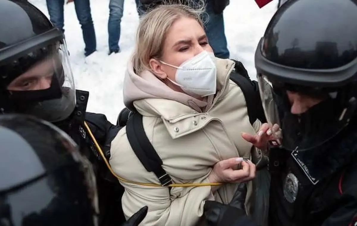 بازداشت حداقل ۴۹ نفر در تظاهرات سراسری روسیه