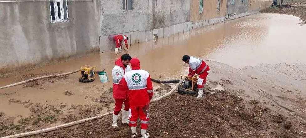 امدادرسانی به ۱۶۷ نفر در سیل و آبگرفتگی ۶ استان