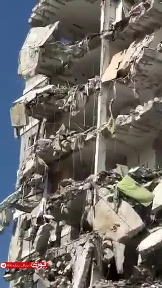 ببینید| قدرت تخریب یکی از موشک‌های ایرانی در اسرائیل