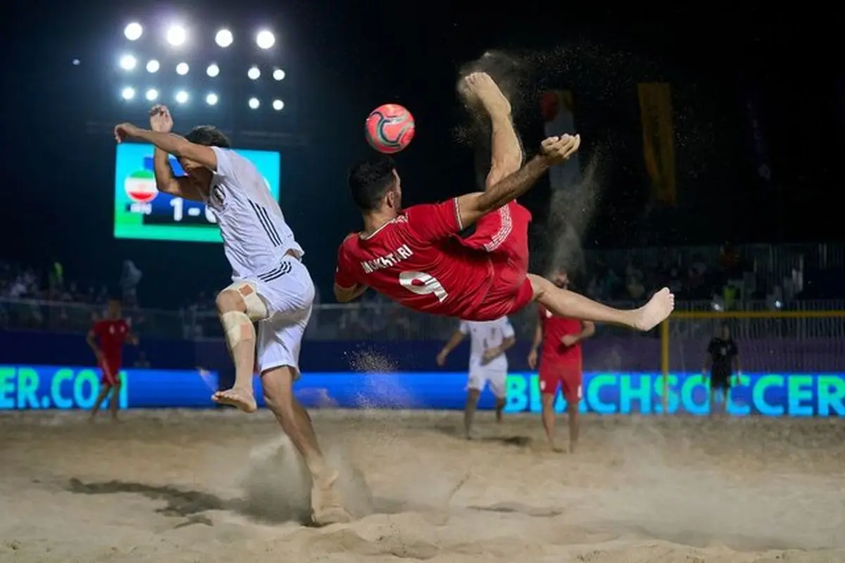 فوتبال ساحلی ایران و آمریکا به مصاف هم می‌روند