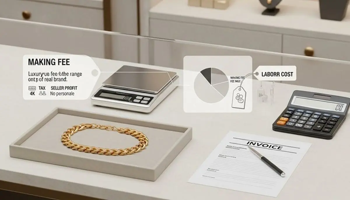 اجرت دستبند کارتیر چقدر است؟ فرمول دقیق + مثال
