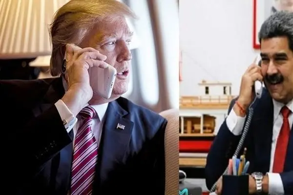 مادورو: ده روز پیش تماس تلفنی دوستانه‌ و محرمانه‌ای با ترامپ داشتم