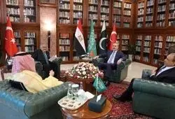 ترکیه میزبان نشست منطقه‌ای چهارجانبه با عربستان، مصر و پاکستان شد