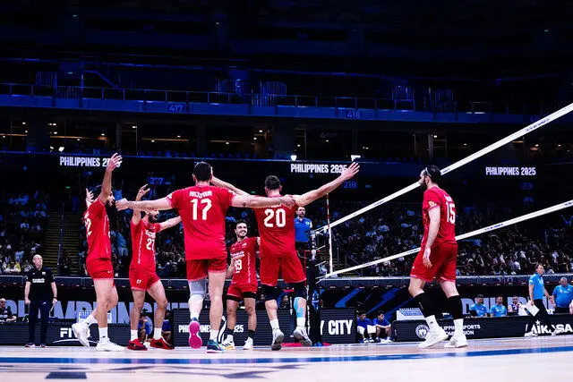 والیبال قهرمانی جهان؛ پایان ست سوم ایران ۱ -  چک ۲