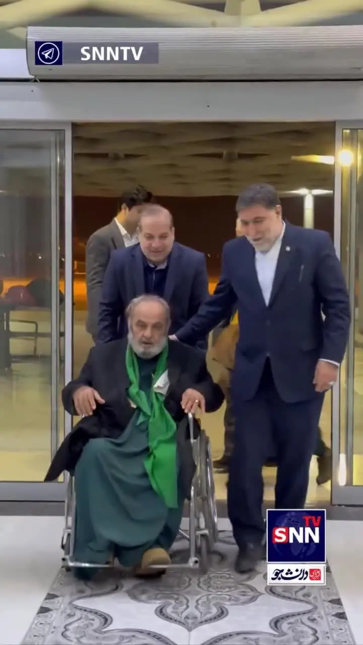 ببینید | لحظه بازگشت شهروند شجاع ایرانی از سوریه به کشور