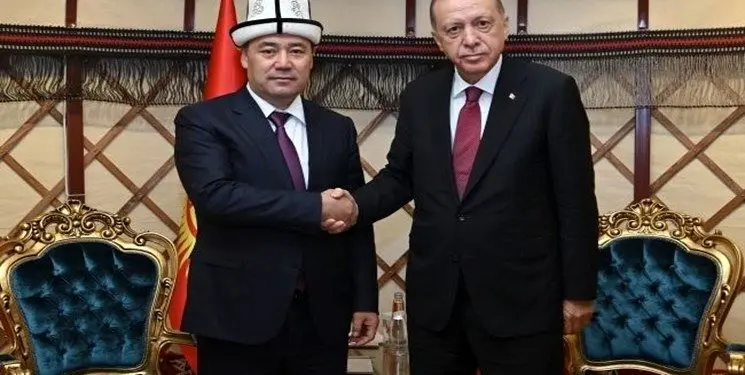 بررسی همکاری‌های دوجانبه قرقیزستان و ترکیه در دیدار جباراف و اردوغان