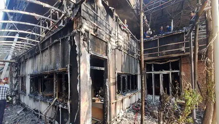 بيمارستان،آتش،اداري،رجايي،سوزي،قلب،درماني