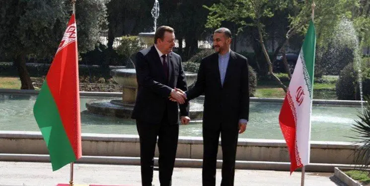 وزیر خارجه بلاروس با امیرعبداللهیان دیدار کرد