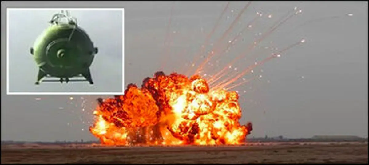 قوی‌ترین بمب‌های متعارف چین، روسیه و آمریکا که می‌تواند کل شهرها را از زمین محو کند! +تصاویر