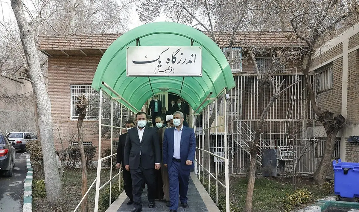 بازدید رئیس کل دادگستری تهران از زندان اوین برای بررسی وضعیت مشمولان عفو گسترده