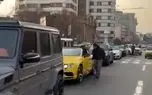 ببینید| صف خودروهای لاکچری برای بنزین سوپر وارداتی در تهران