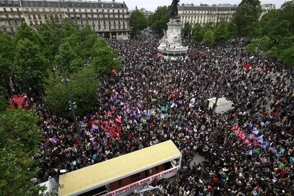 صدها هزار فرانسوی علیه جریان راست افراطی تظاهرات کردند
