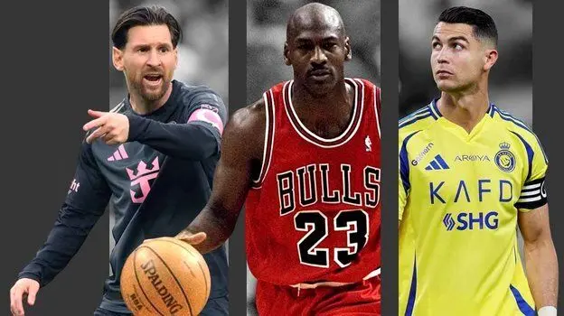 مسی در جمع ۵ ورزشکار پردرآمد تاریخ/ جردن دست‌نیافتنی است