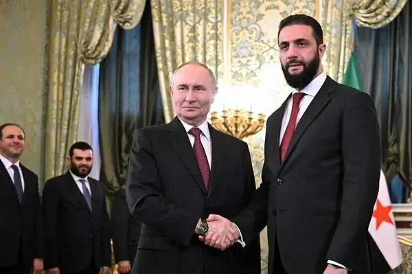 پیام تبریک پوتین به جولانی مناسبت یک سالگی سقوط بشار اسد!