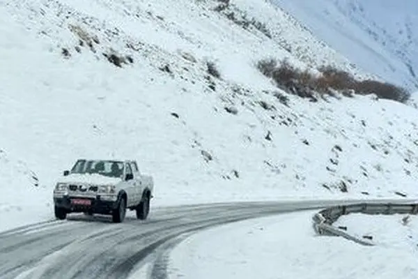 بارش برف در ارتفاعات گرگان