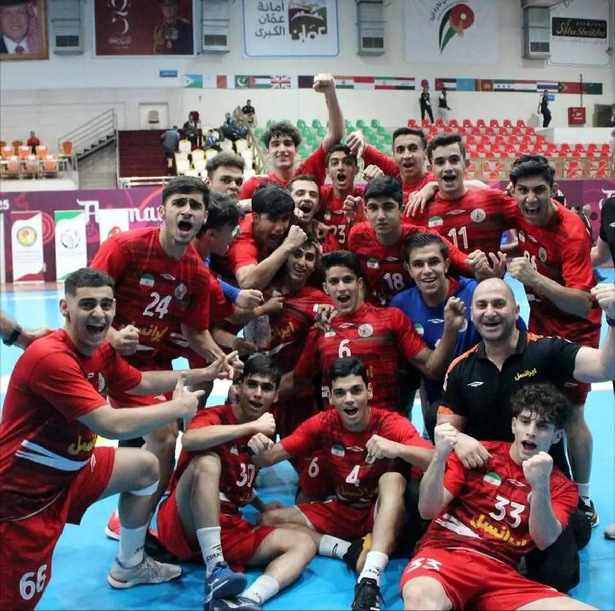 پسران هندبال ایران به فینال آسیا صعود کردند
