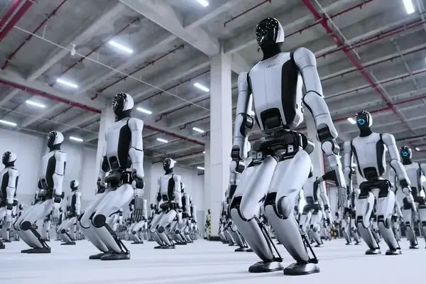 ببینید | چین اولین ارتش ربات‌های انسان‌نما را به کارخانه‌ها فرستاد